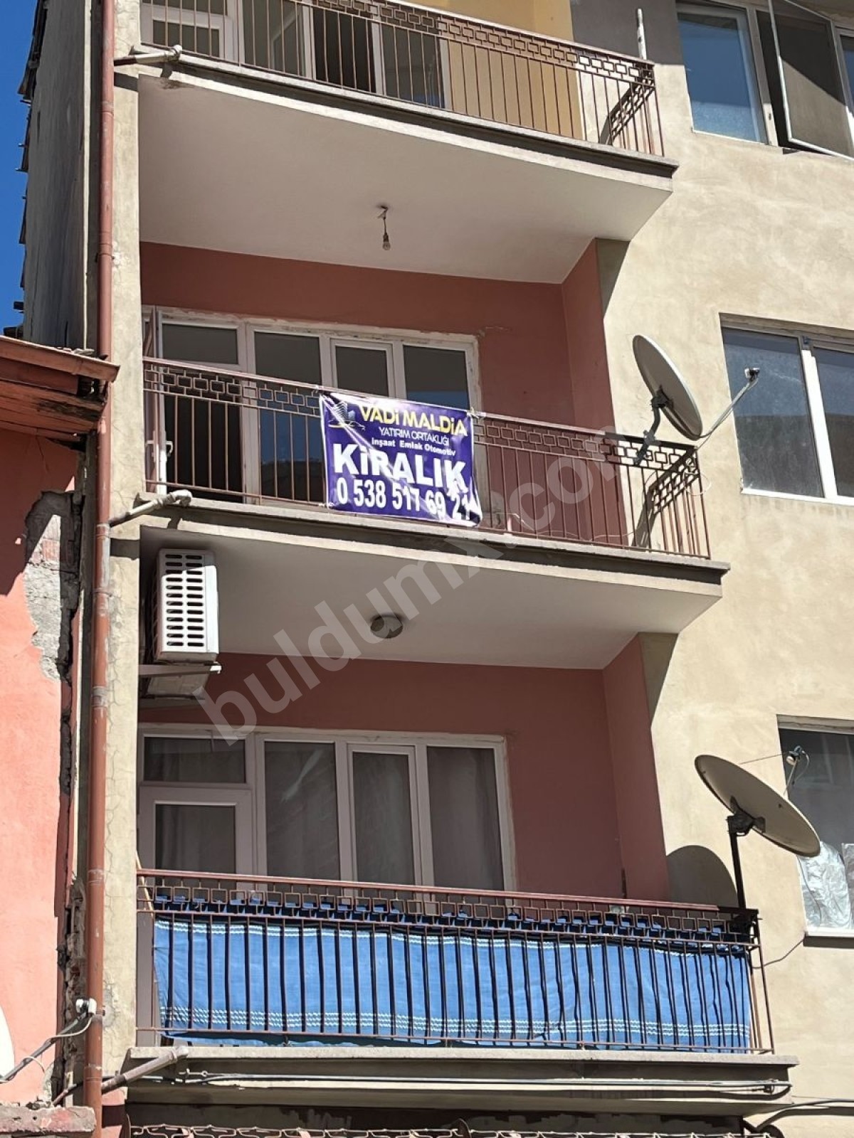 SİVAS CADDESİNİN HEMEN ALT TARAFINDA KİRALIK 3+1 DAİRE - Fotoğraf 9